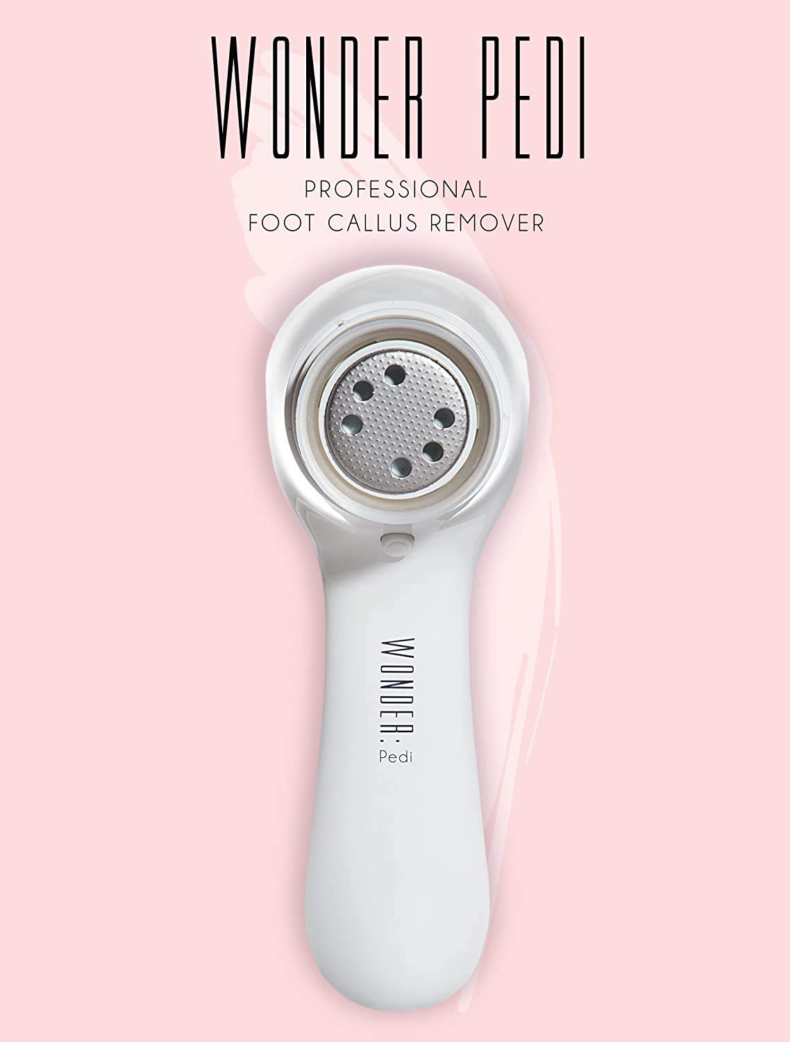 Wonderpedi Callus Remover: Electric Callus Remover Electronic Foot File to Shave Hard Cracked Dead Skin Professional Pedicure Tool Foot Care by Wonder Pedi (Callus Remover)